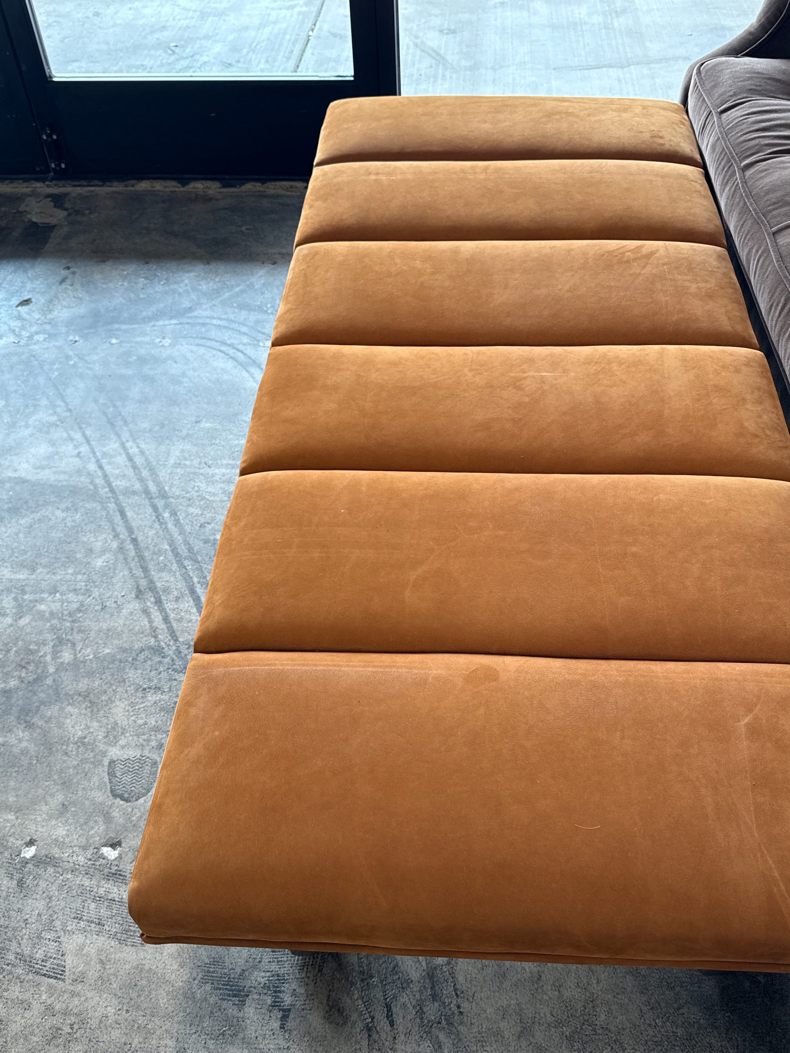 Orange Chaise