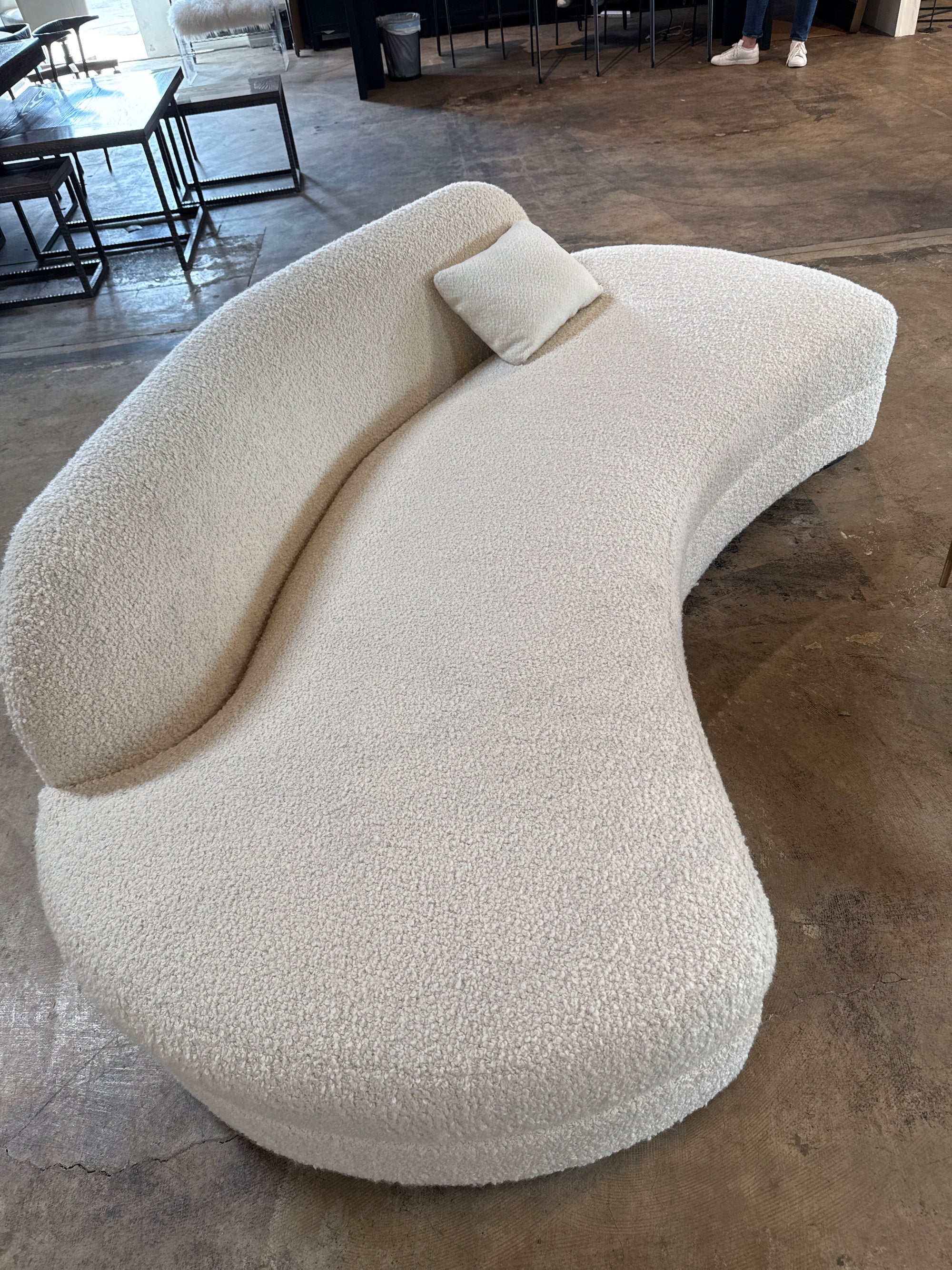 Bright White Sofa