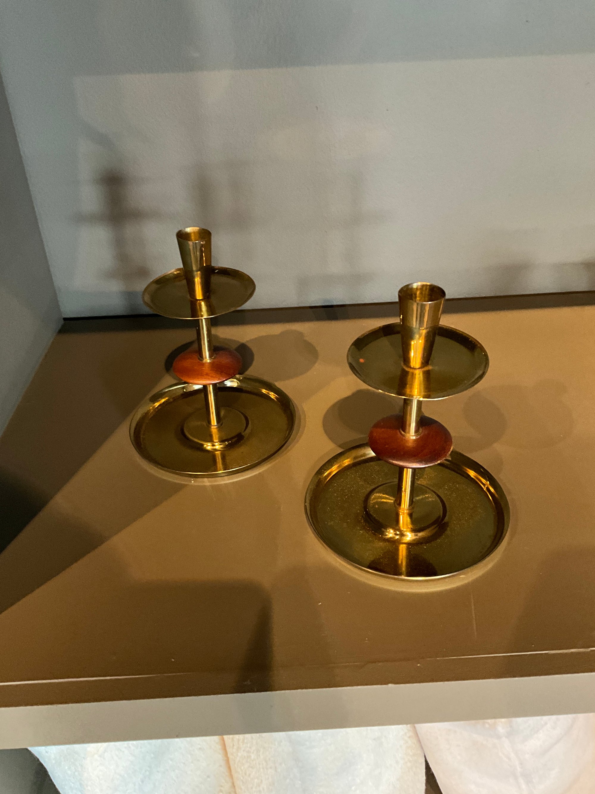 Vintage candlestick holders