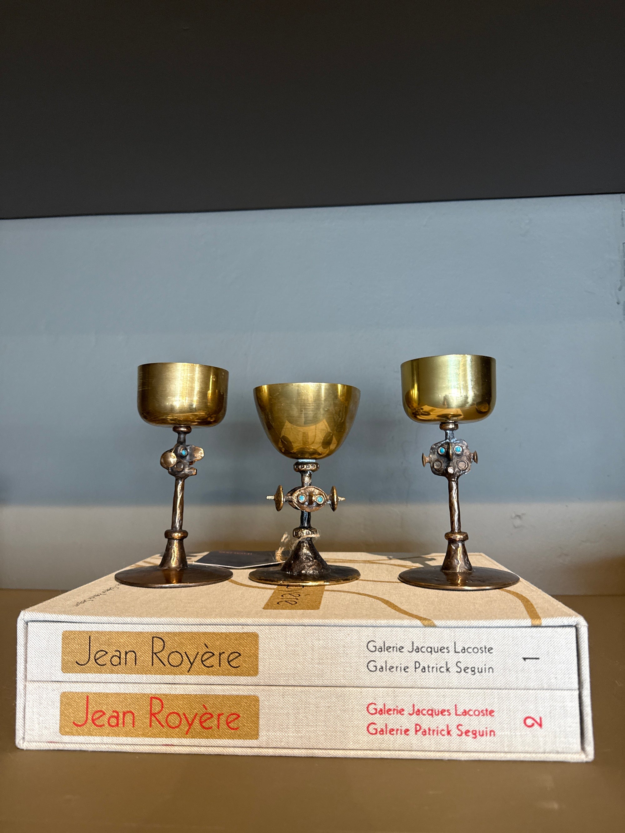 Brutalist communion cups