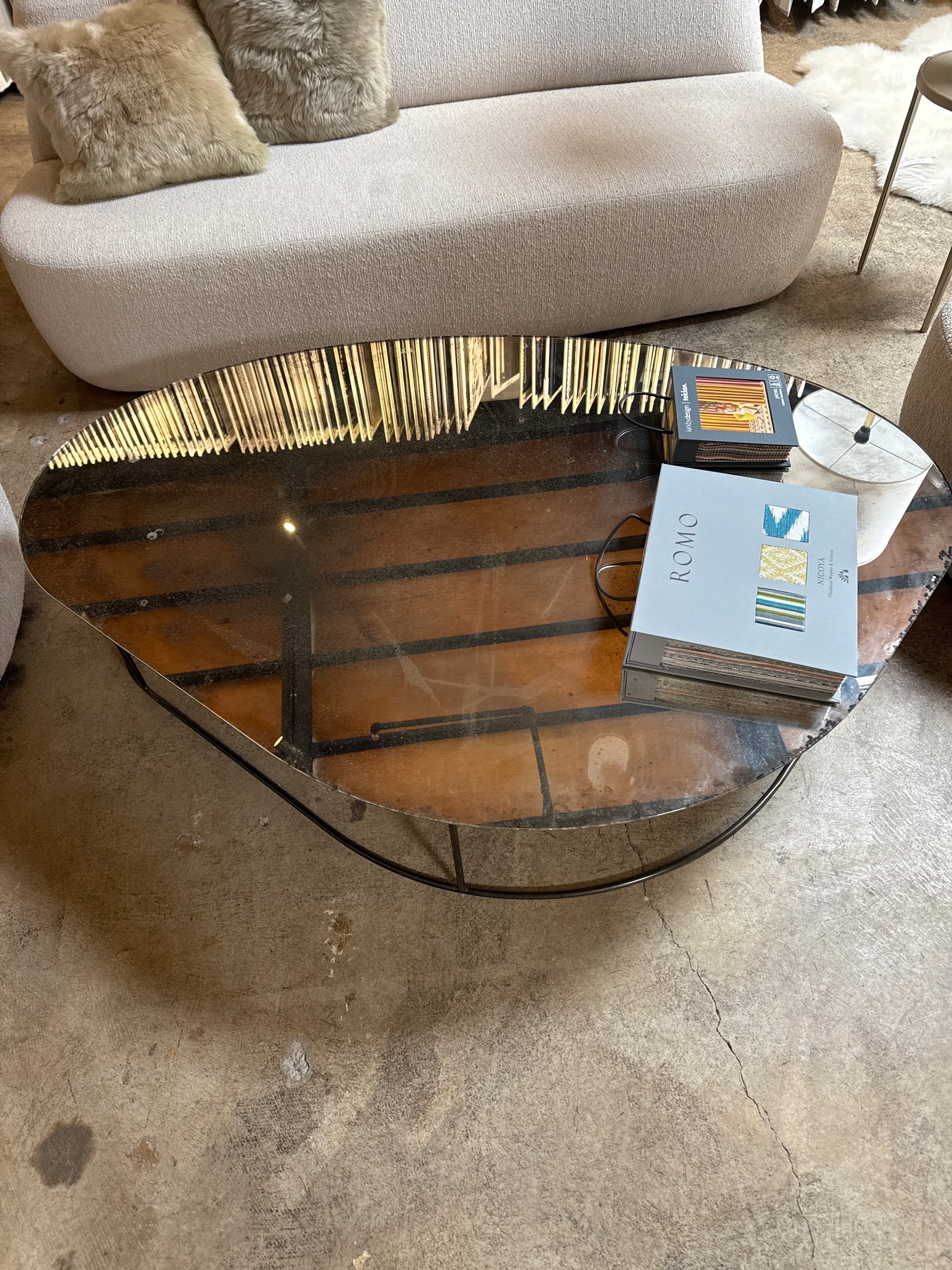 Mirrored Coffee Table