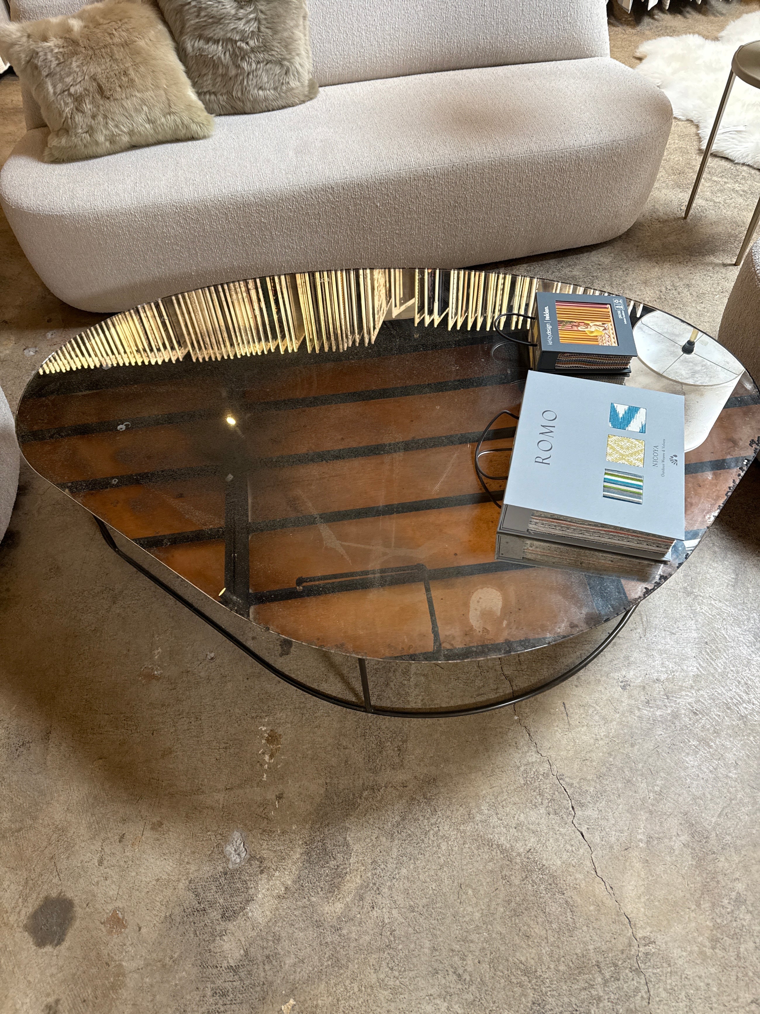 Mirrored Coffee Table